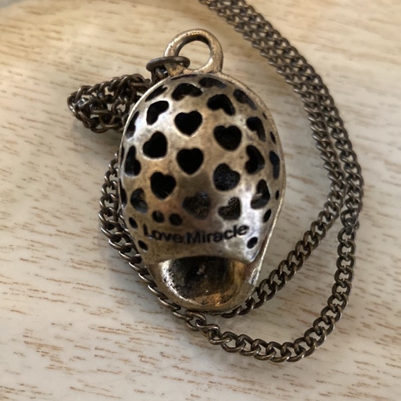 Fun Dia de los Muertos skull necklace sparkly rhinestone eyes - Picture 4 of 5